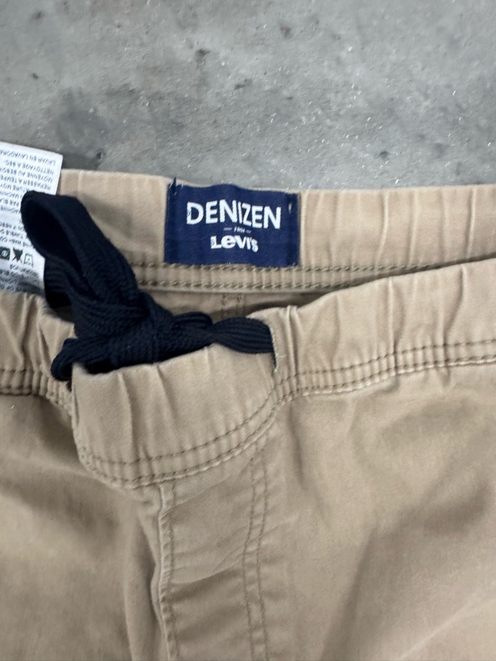 Denizen from Levi's Men's XL Joggers - Khaki Tan - Elastic Waist & Cuff